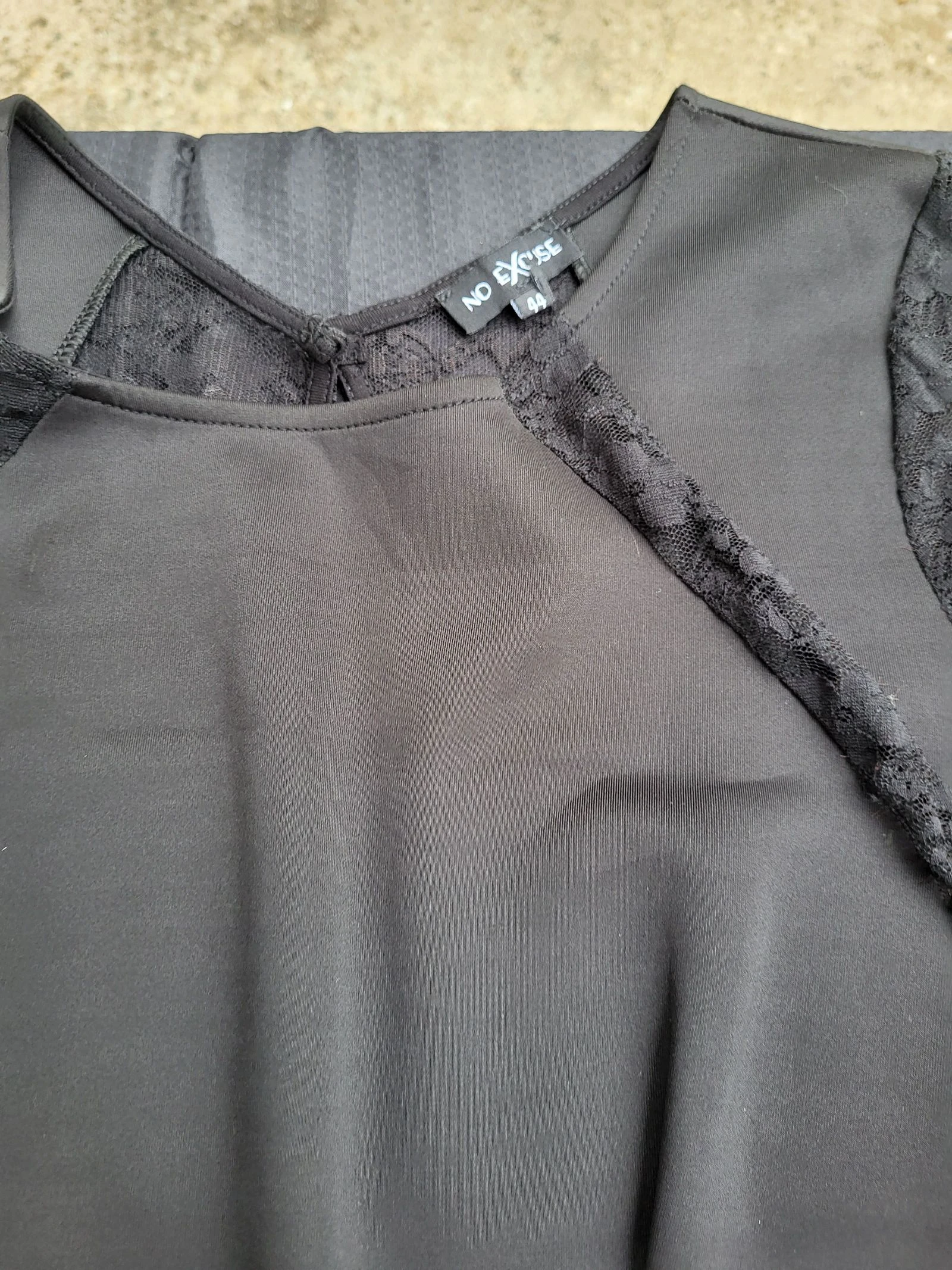 Vestido preto novo tamanho 44 – photo 3